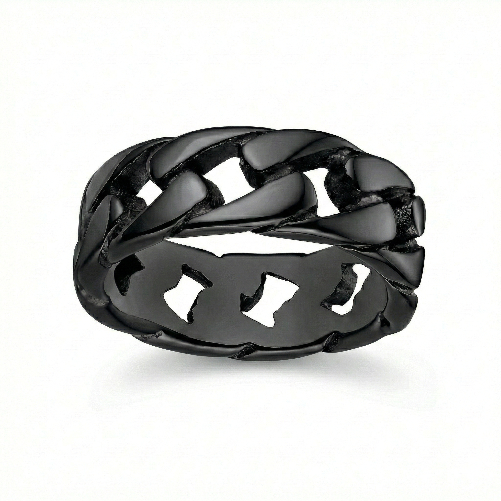 Anillo Cadena Negro