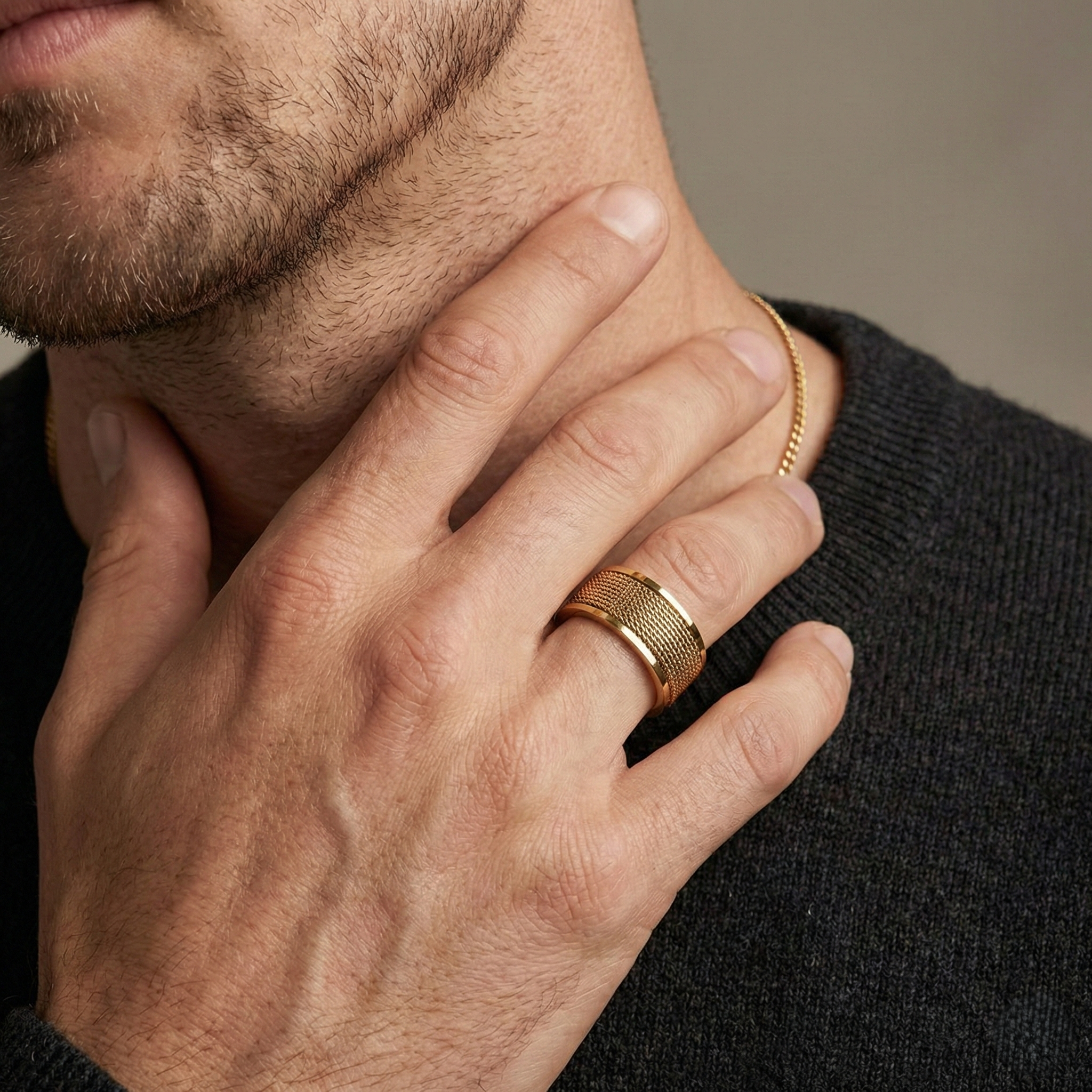 Anillo Giratorio4 Dorado