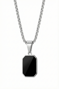 Collar Espejo Plateado