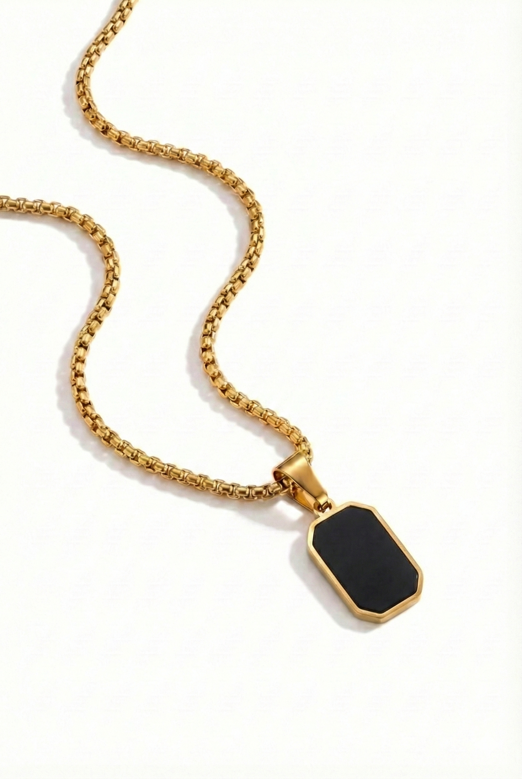 Collar Espejo2 Dorado