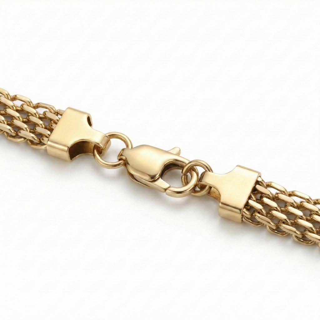 Pulsera Malla2 Dorado