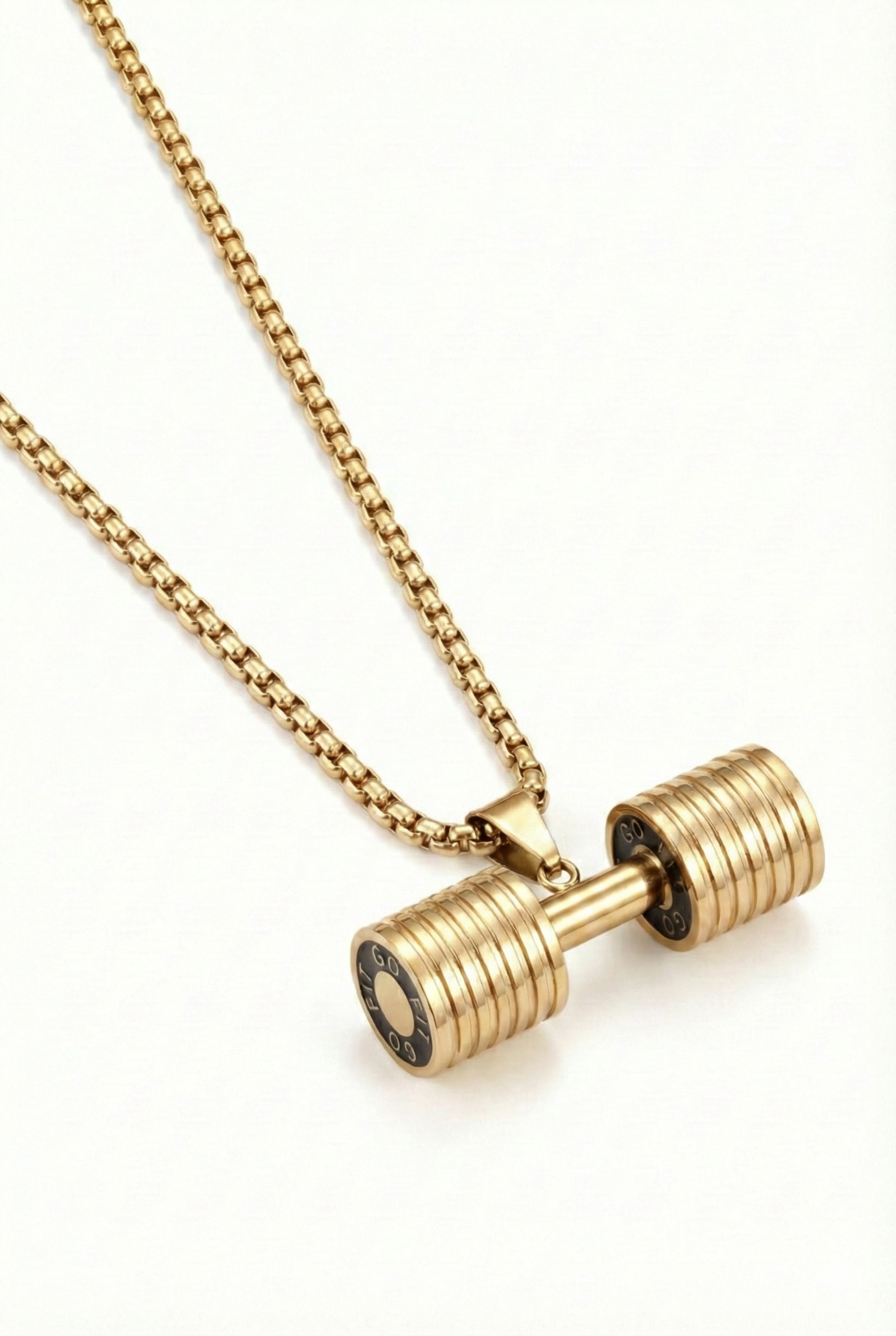 Collar Pesas2 Dorado