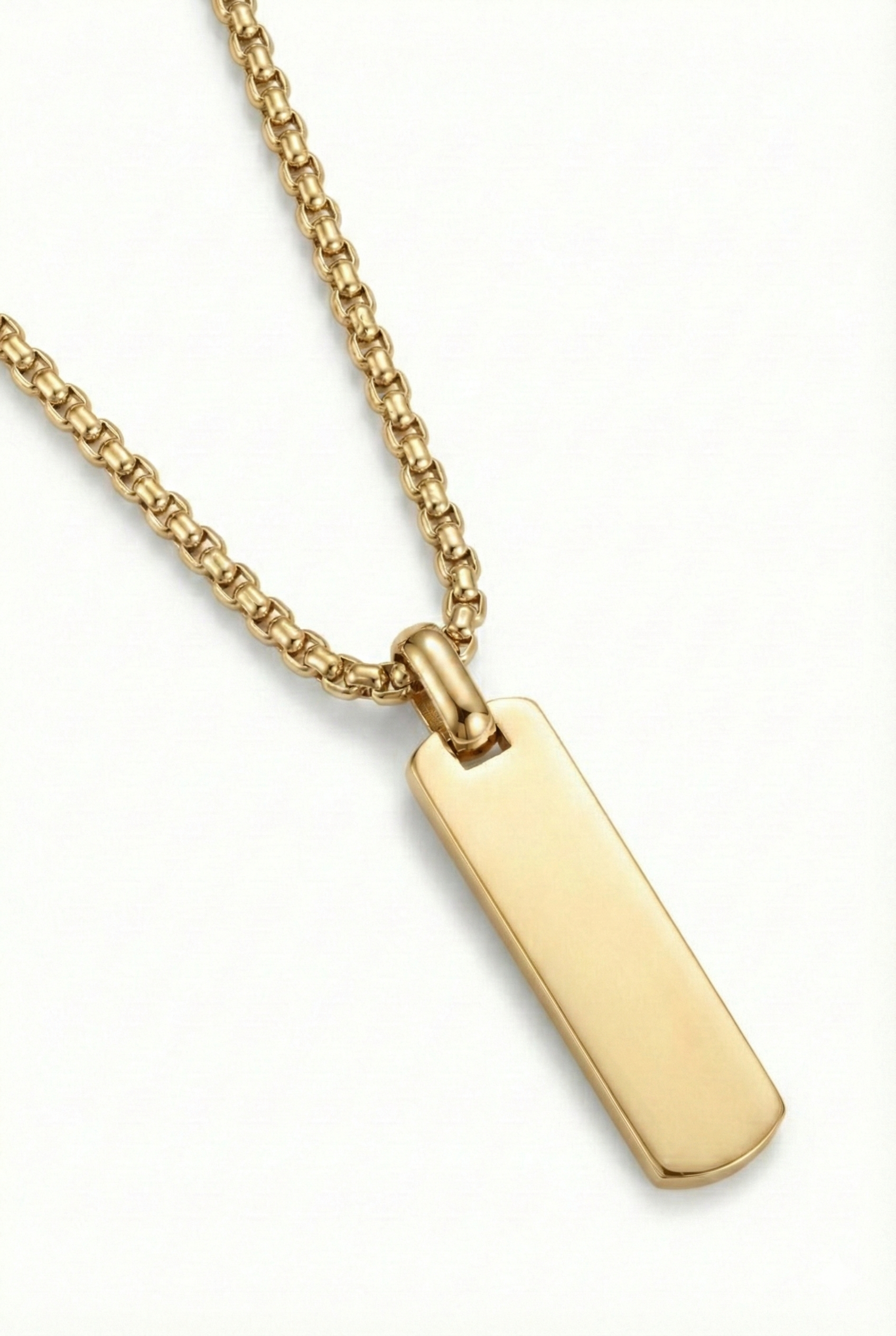 Collar Barra2 Dorado