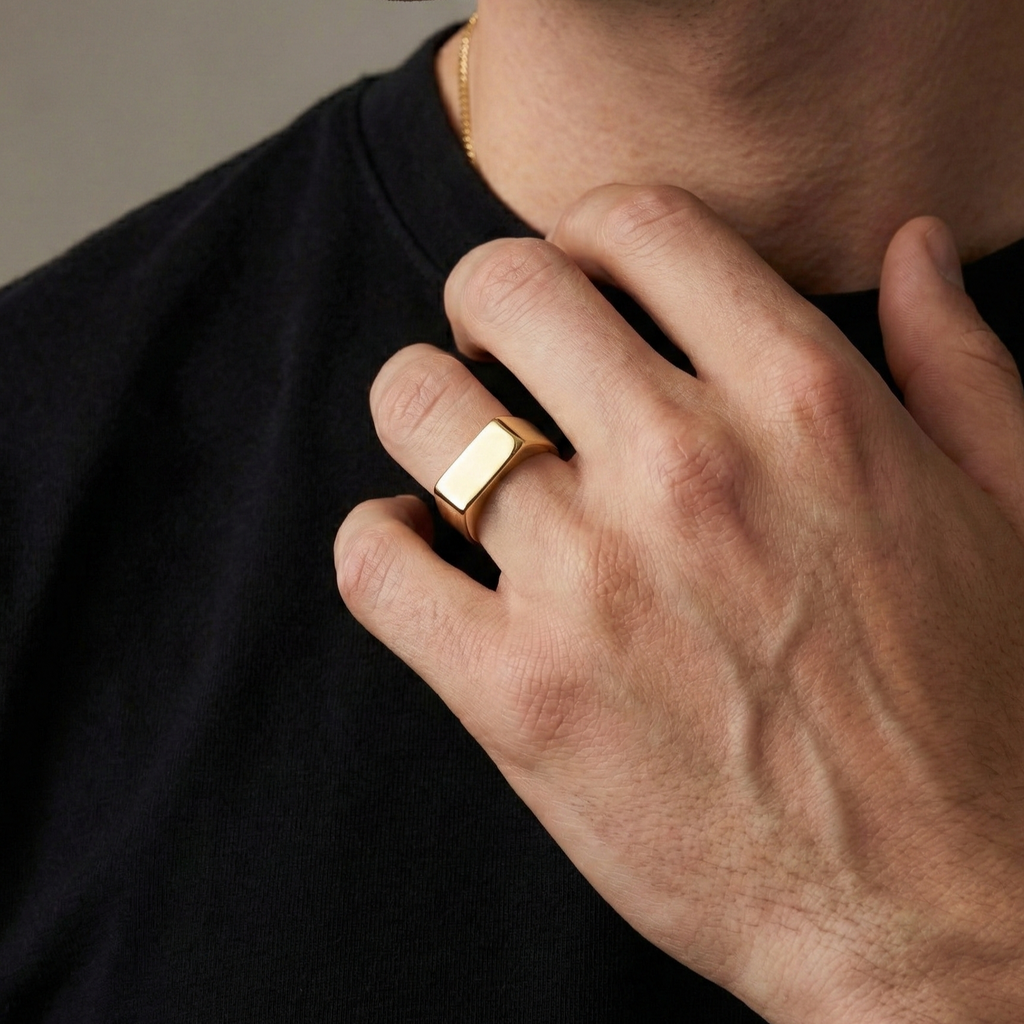 Anillo Slim3 Dorado