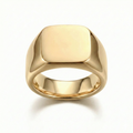 Anillo Cubo Dorado