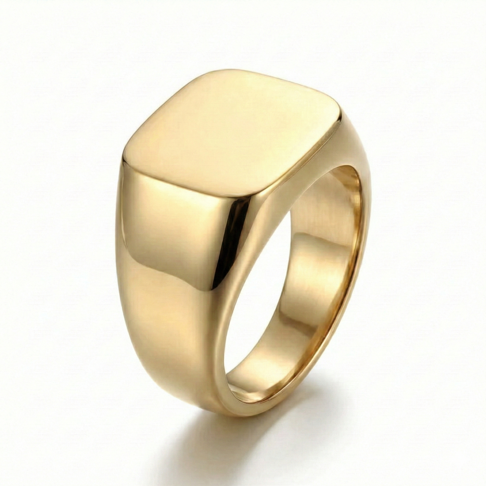 Anillo Cubo2 Dorado